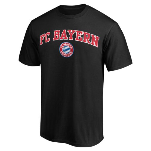 Bayern Munich Heart and Soul T-Shirt - Black - Image 2