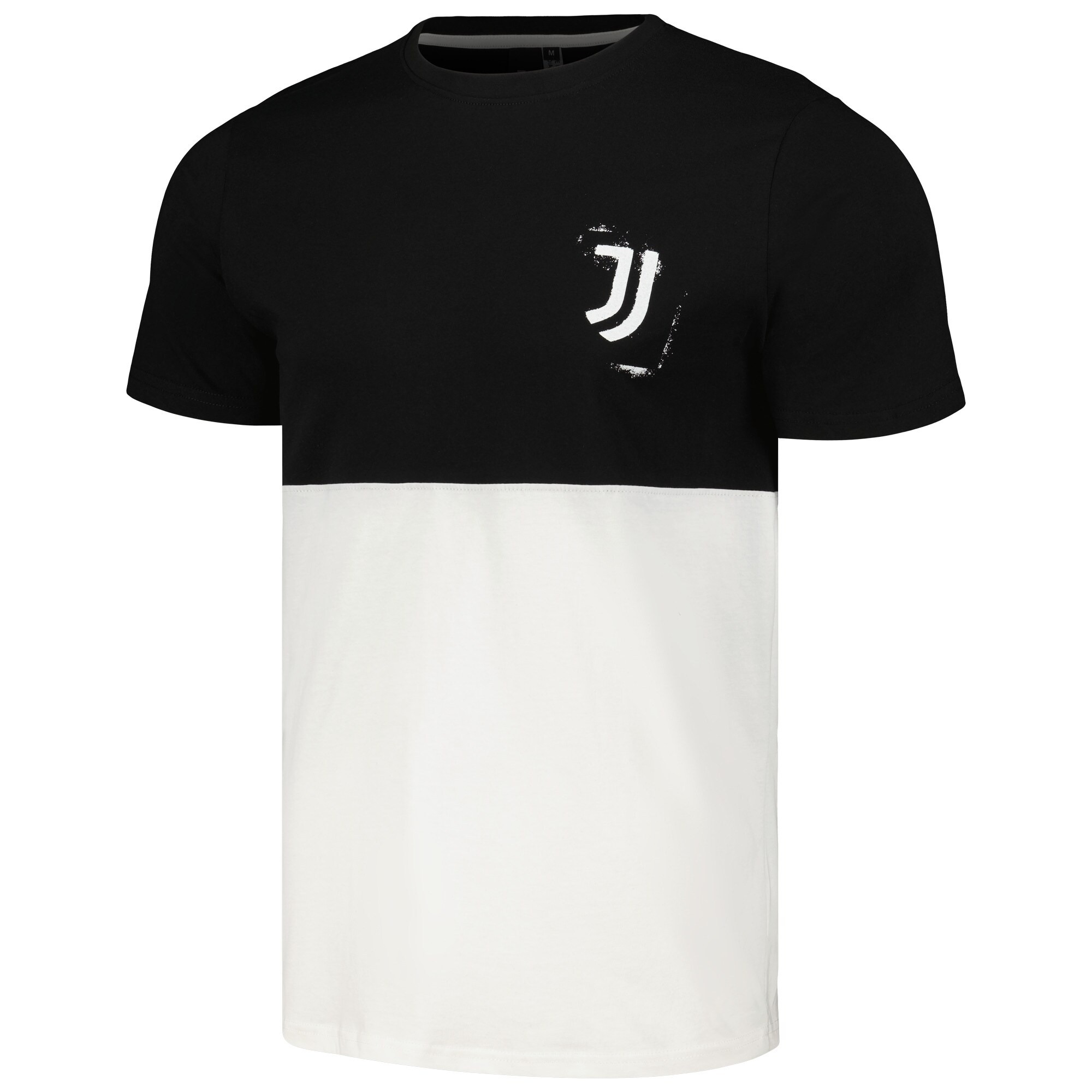 Juventus Block West T-Shirt - Black/White - Image 2